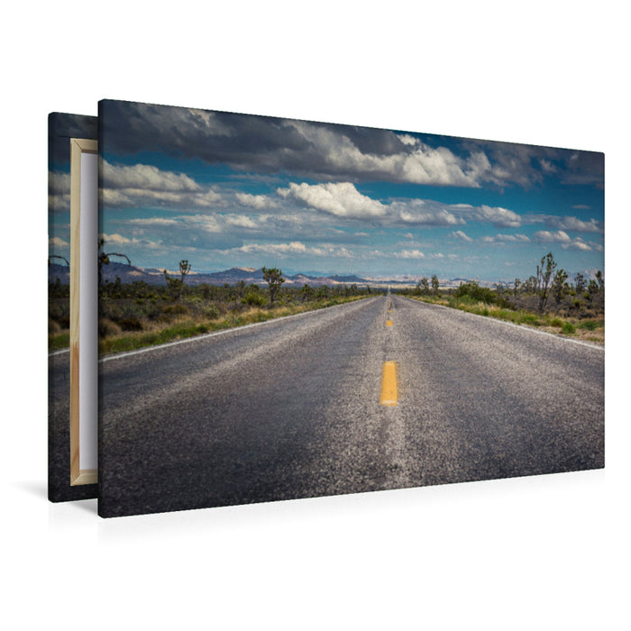 Premium Textil-Leinwand Road to Nowhere