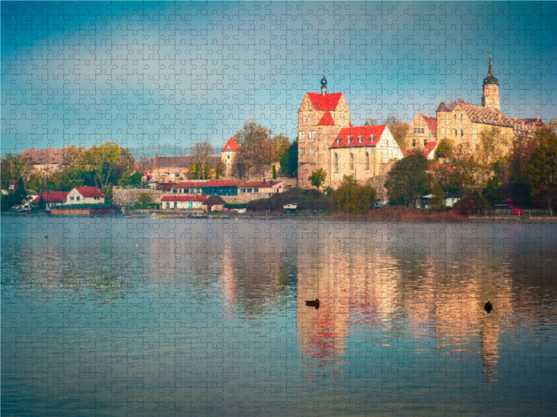 Schloss in Seeburg 1000 Teile Puzzle quer - CALVENDO Foto-Puzzle'