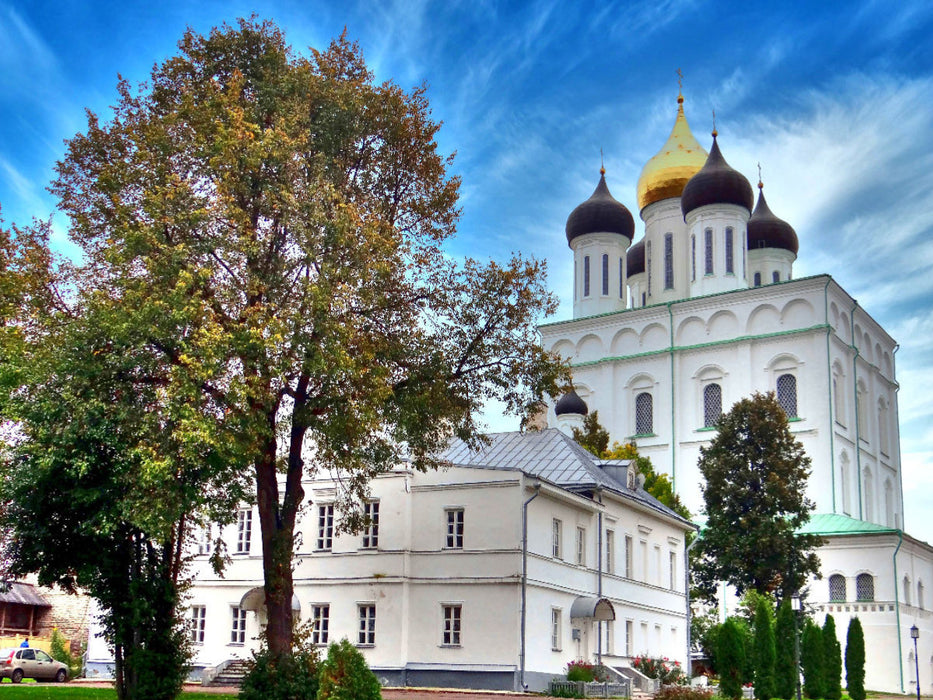 Dreifaltigkeits-Kathedrale im Kreml von Pskow/Pleskau - CALVENDO Foto-Puzzle'