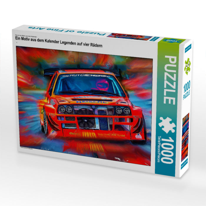 Legends on four wheels - CALVENDO photo puzzle 
