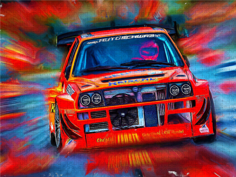 Legends on four wheels - CALVENDO photo puzzle 
