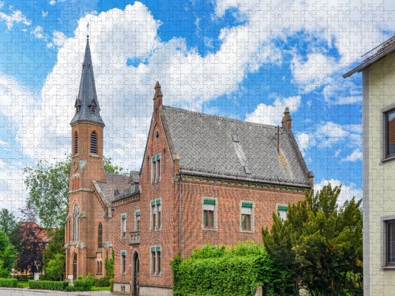 Kantorei Ehingen und Evangelische Kirche - CALVENDO Foto-Puzzle'