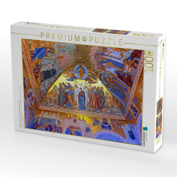 Deckenmalerei in der Uspenski-Kathedrale in Tula - CALVENDO Foto-Puzzle'