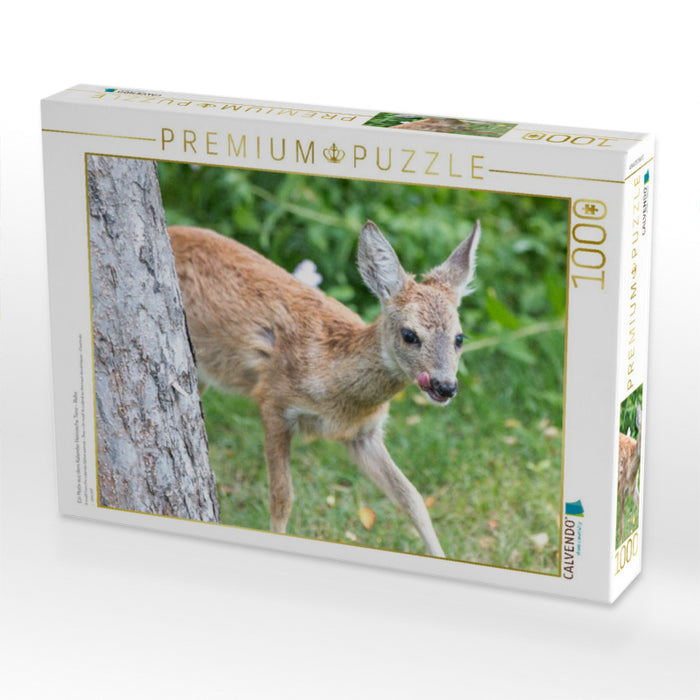 Ein Motiv aus dem Kalender Heimische Tiere - Rehe - CALVENDO Foto-Puzzle'