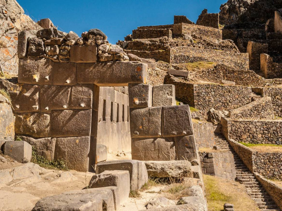 Inkafestung Ollantaytambo - CALVENDO Foto-Puzzle'