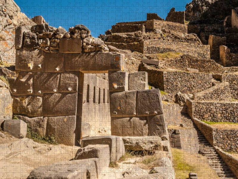 Inkafestung Ollantaytambo - CALVENDO Foto-Puzzle'