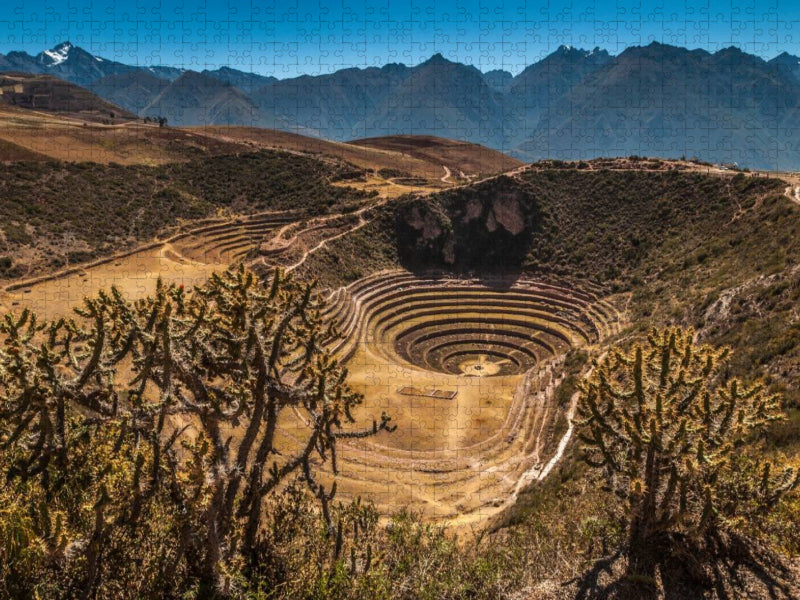 Terrassen von Moray - CALVENDO Foto-Puzzle'