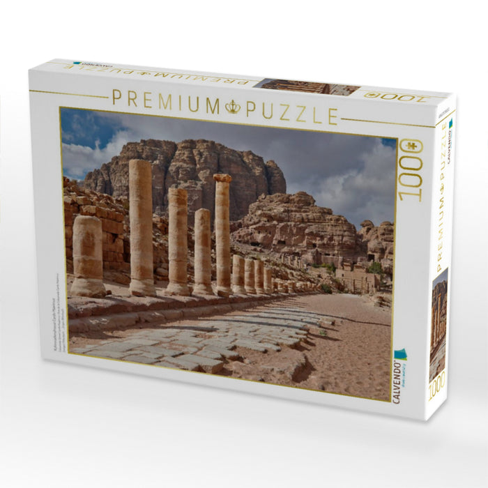 Kolonnadenstrasse Cardo Maximus - CALVENDO Foto-Puzzle'