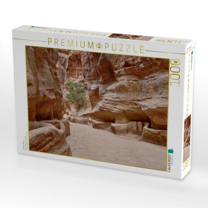 Canyon Al Siq - CALVENDO Foto-Puzzle'