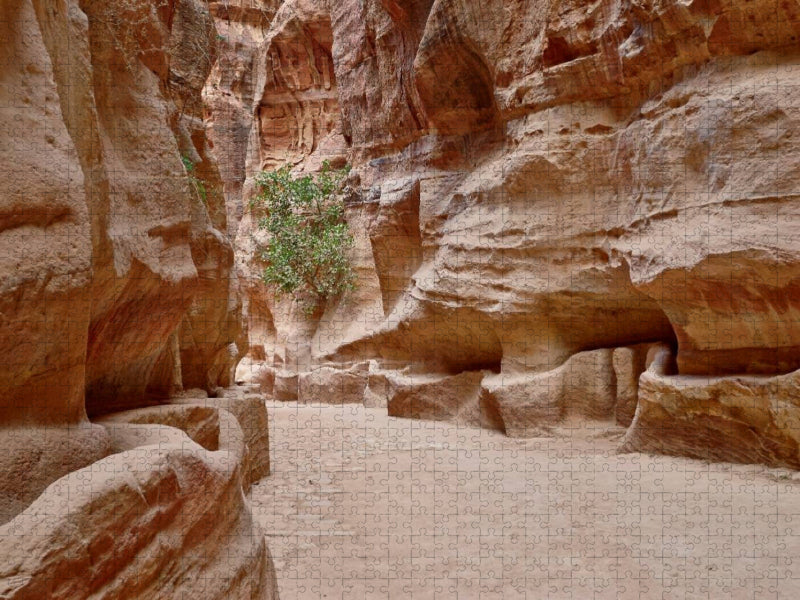 Canyon Al Siq - CALVENDO Foto-Puzzle'