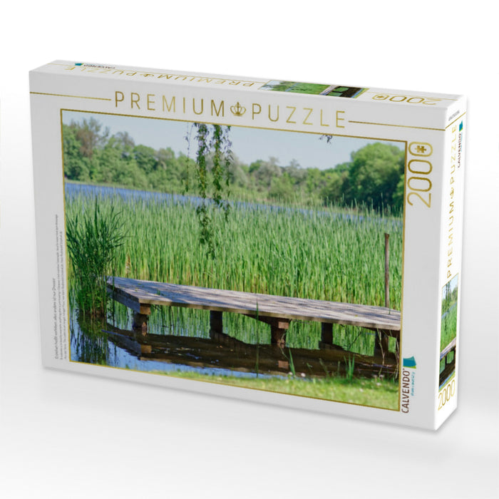 Éduquer, c'est donner l'exemple, tout le reste n'est que former - Puzzle photo CALVENDO 
