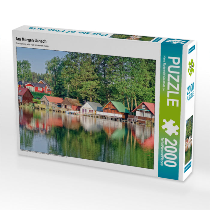 Le lendemain matin - Puzzle photo CALVENDO 