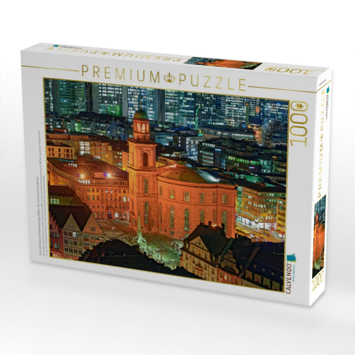 Das erste deutsche Parlament tagte 1848 in der Frankfurter Paulskirche - CALVENDO Foto-Puzzle'