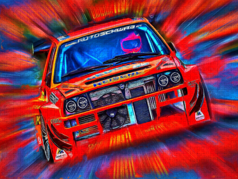 Lancia Delta Integrale - CALVENDO Foto-Puzzle'
