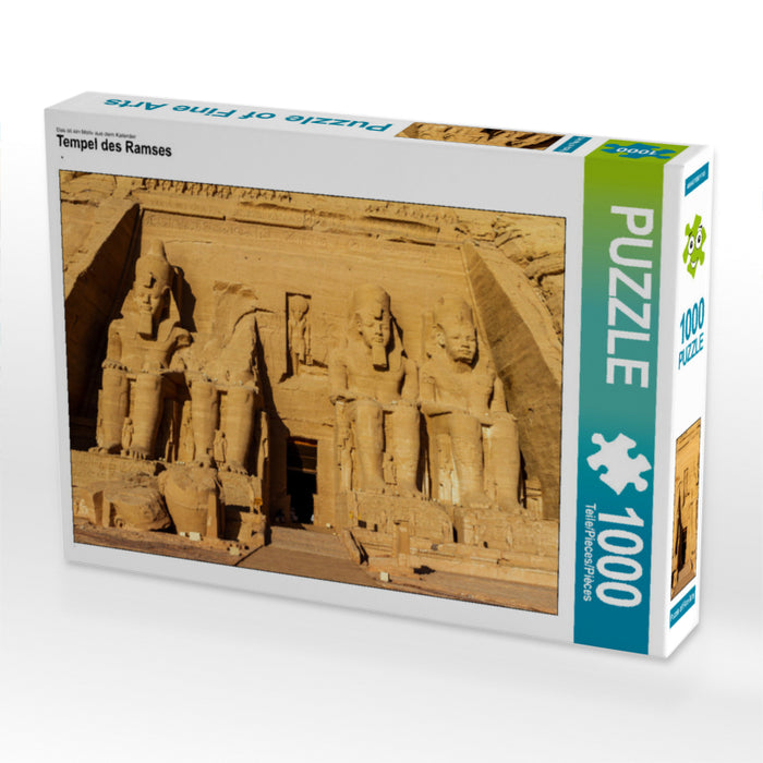 Tempel des Ramses 1000 Teile Puzzle quer - CALVENDO Foto-Puzzle'