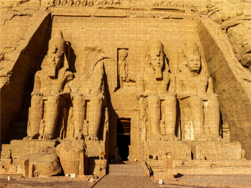 Tempel des Ramses 1000 Teile Puzzle quer - CALVENDO Foto-Puzzle'
