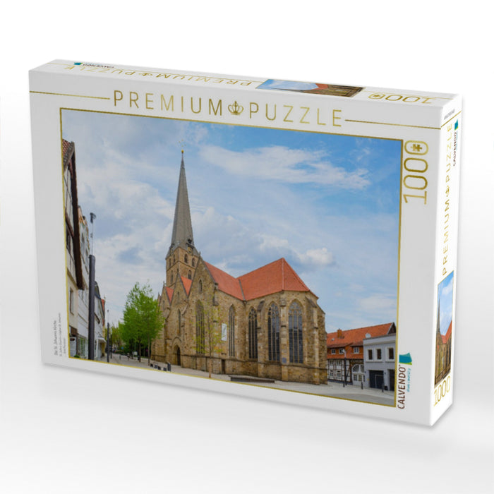 Die St. Johannis Kirche - CALVENDO Foto-Puzzle'