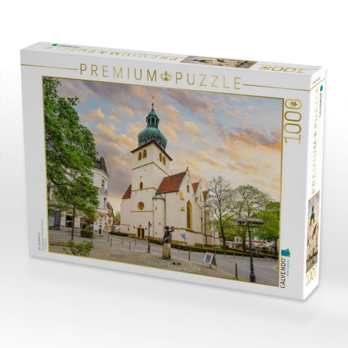 Die Jakobikirche - CALVENDO Foto-Puzzle'