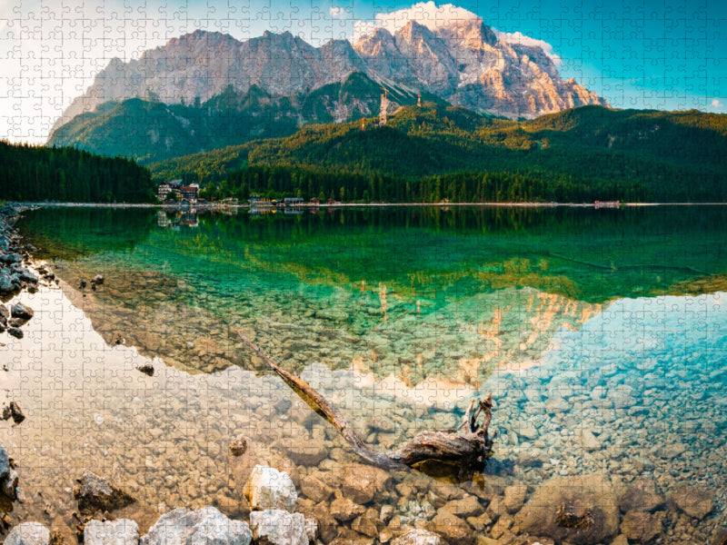 Sommer am Eibsee - CALVENDO Foto-Puzzle'