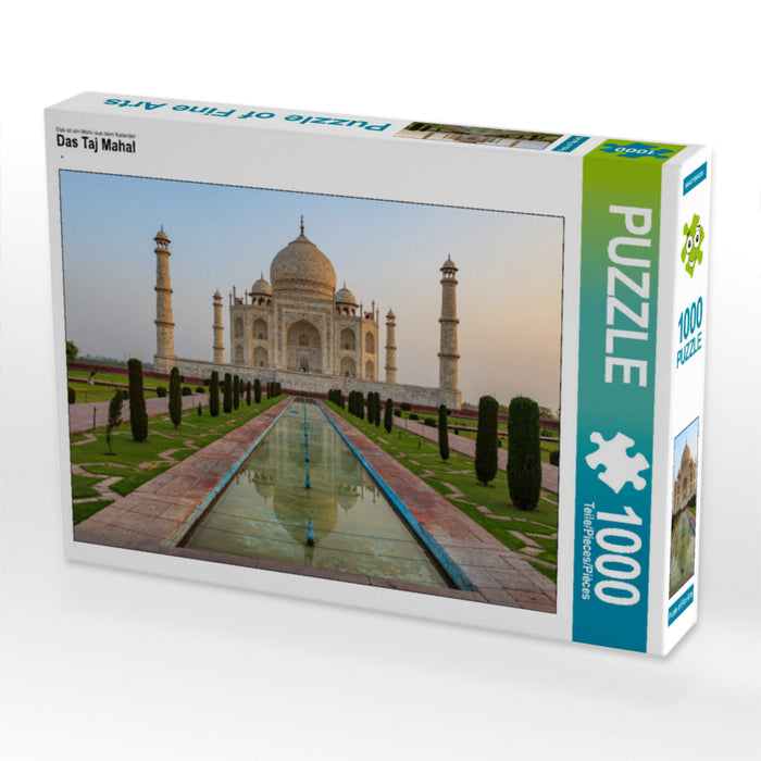 Das Taj Mahal 1000 Teile Puzzle quer - CALVENDO Foto-Puzzle'