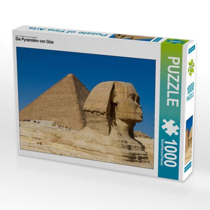 The Pyramids of Gize - CALVENDO photo puzzle 