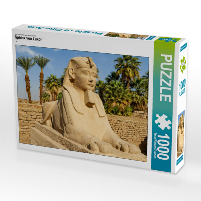 Sphinx von Luxor 1000 Teile Puzzle quer - CALVENDO Foto-Puzzle'