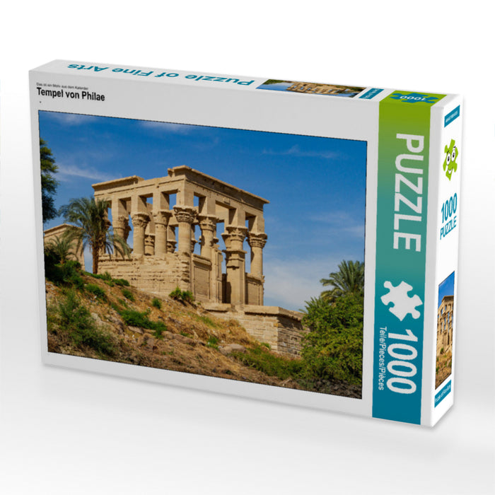 Tempel von Philae 1000 Teile Puzzle quer - CALVENDO Foto-Puzzle'