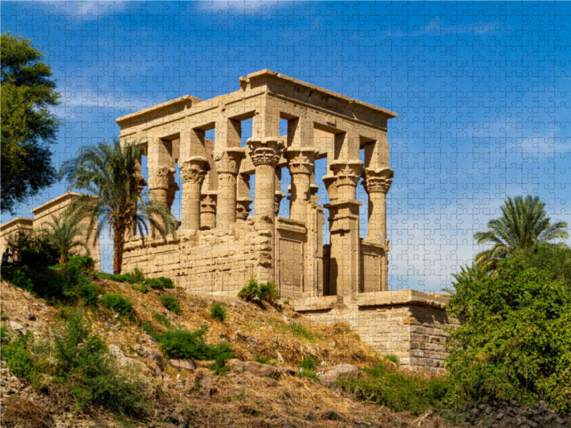 Tempel von Philae 1000 Teile Puzzle quer - CALVENDO Foto-Puzzle'