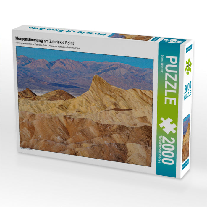 Morning mood at Zabriskie Point - CALVENDO photo puzzle 