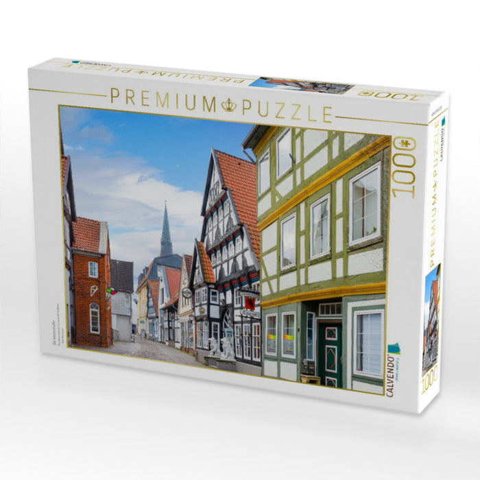 Die Weserstraße - CALVENDO Foto-Puzzle'