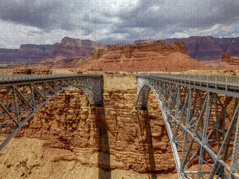 Navajo Bridge bei Lees Ferry - CALVENDO Foto-Puzzle'