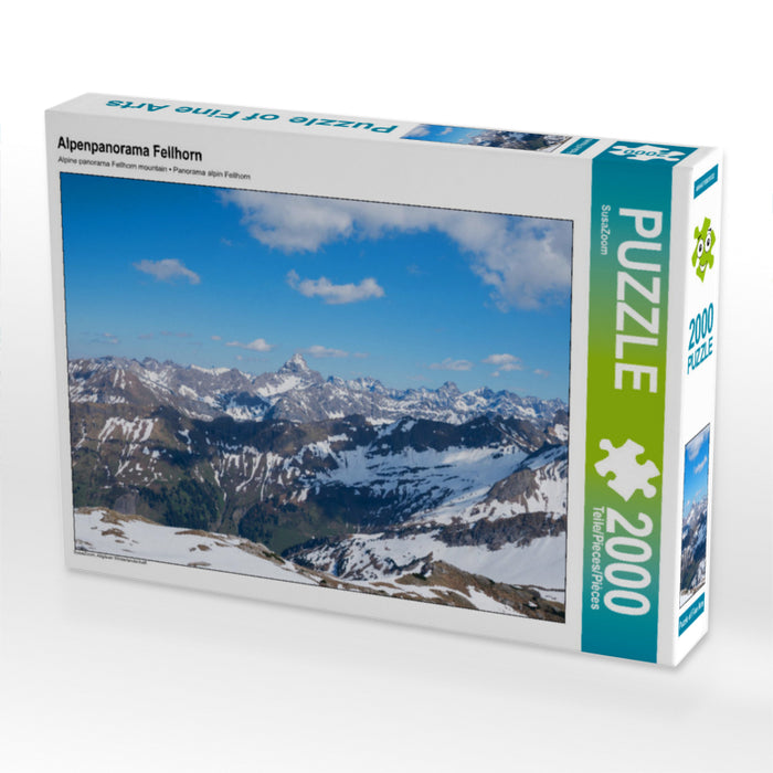 Panorama alpin Fellhorn - Puzzle photo CALVENDO 