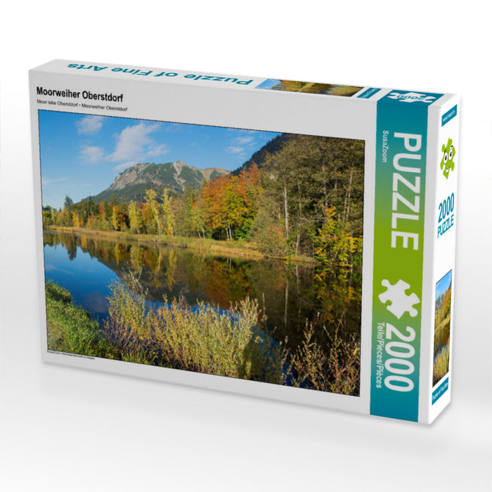 Moorweiher Oberstdorf 2000 Teile Puzzle quer - CALVENDO Foto-Puzzle'