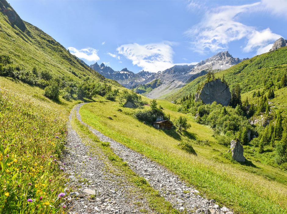 Gafiertal Grisons - Puzzle photo CALVENDO 