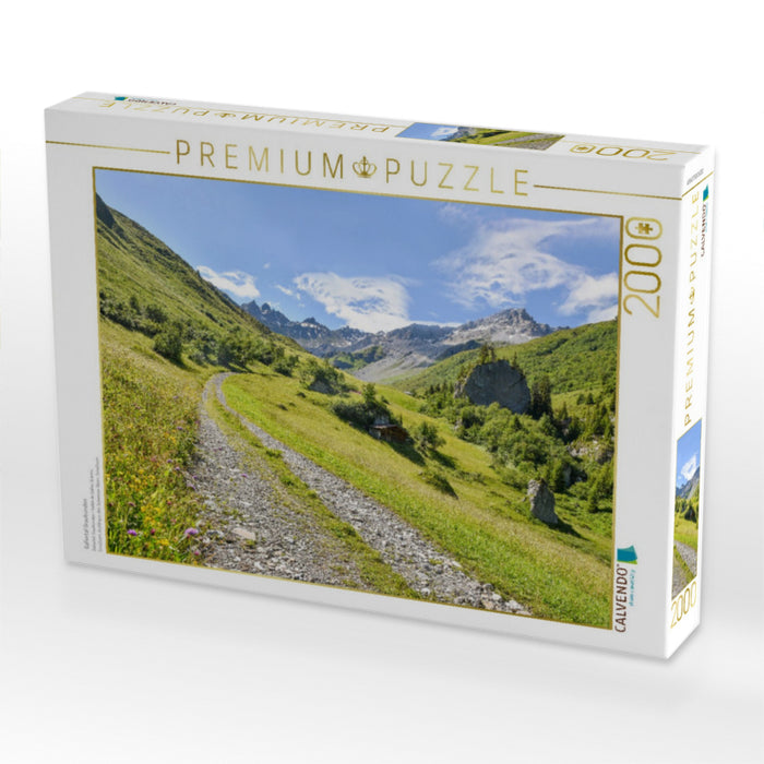 Gafiertal Grisons - Puzzle photo CALVENDO 