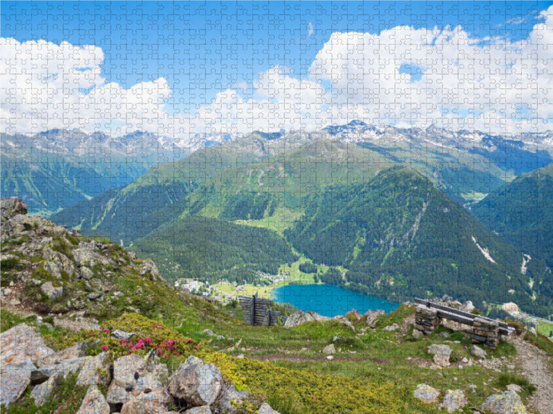 Parsenn Davos High Trail - CALVENDO photo puzzle 