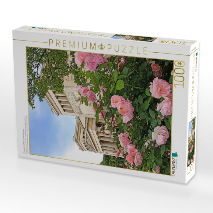 Propyläen am Münchner Königsplatz - CALVENDO Foto-Puzzle'