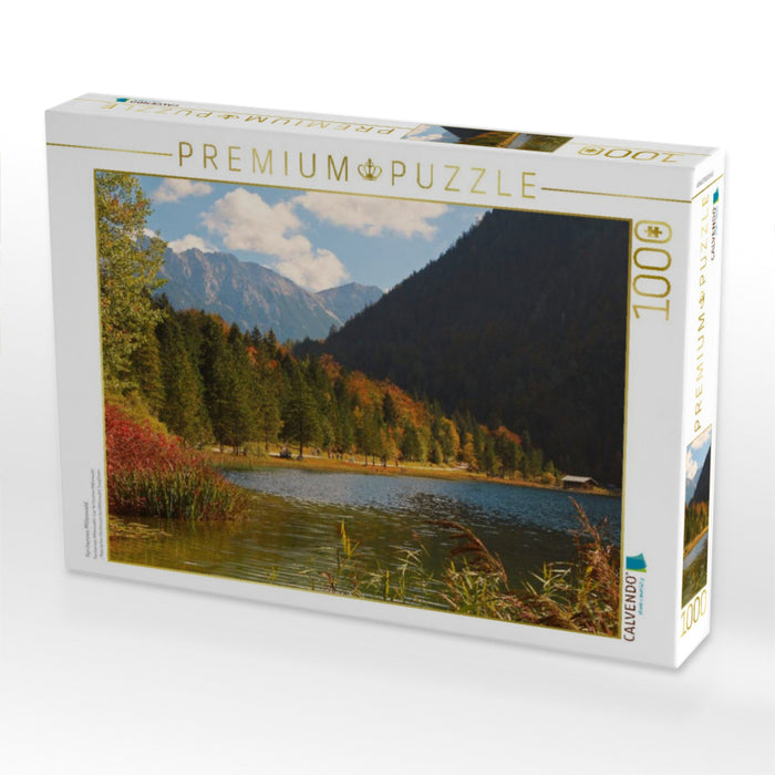 Ferchensee Mittenwald - CALVENDO Foto-Puzzle'