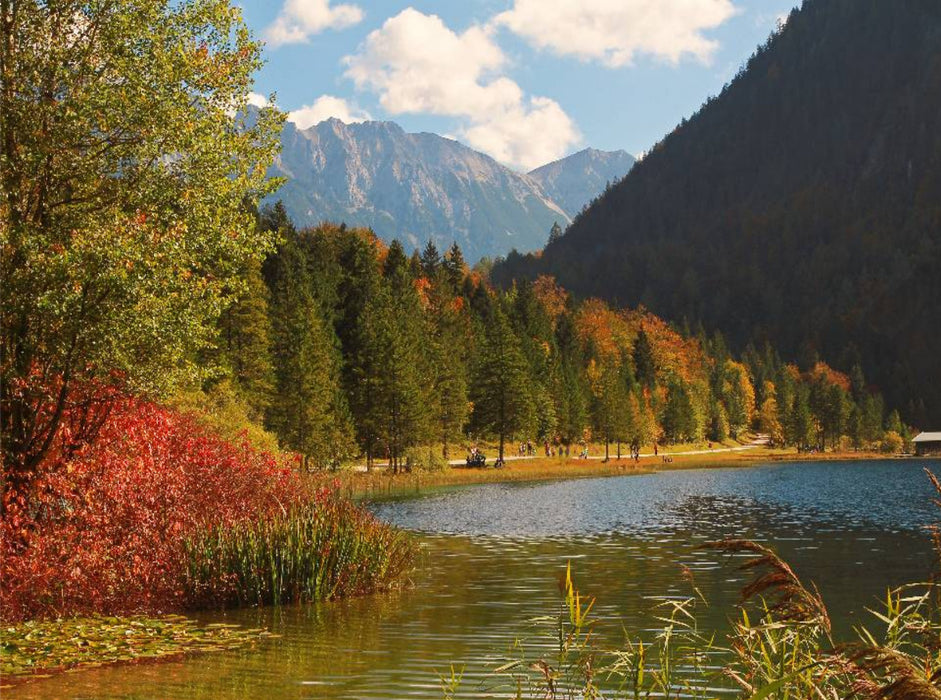 Ferchensee Mittenwald - CALVENDO photo puzzle 