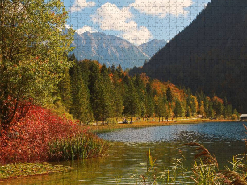 Ferchensee Mittenwald - CALVENDO photo puzzle 