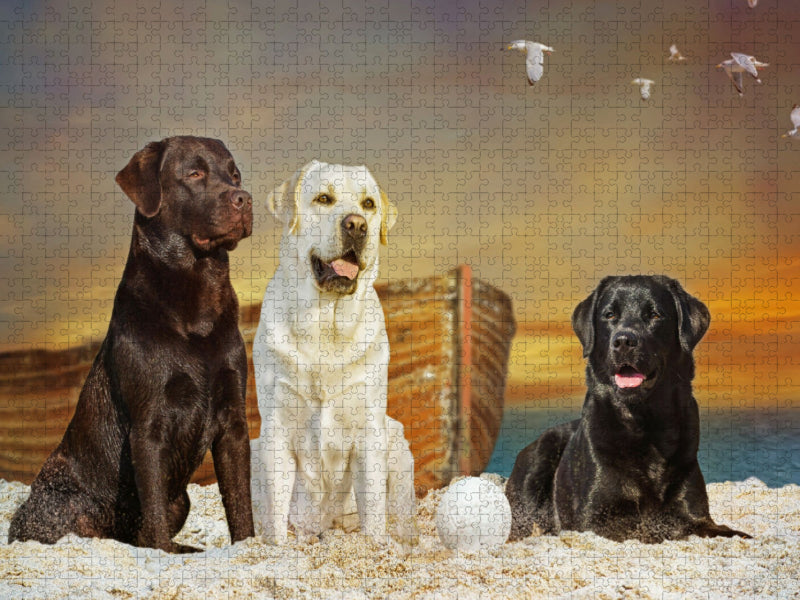 Frohe Weihnacht und einen guten Rutsch ins Neue Jahr - CALVENDO Foto-Puzzle'