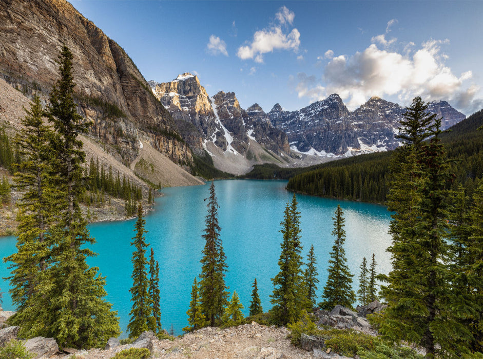 Moraine Lake 2000 Teile Puzzle quer - CALVENDO Foto-Puzzle'
