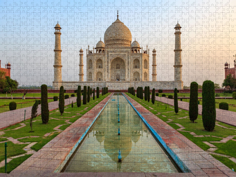 Das Taj Mahal - CALVENDO Foto-Puzzle'
