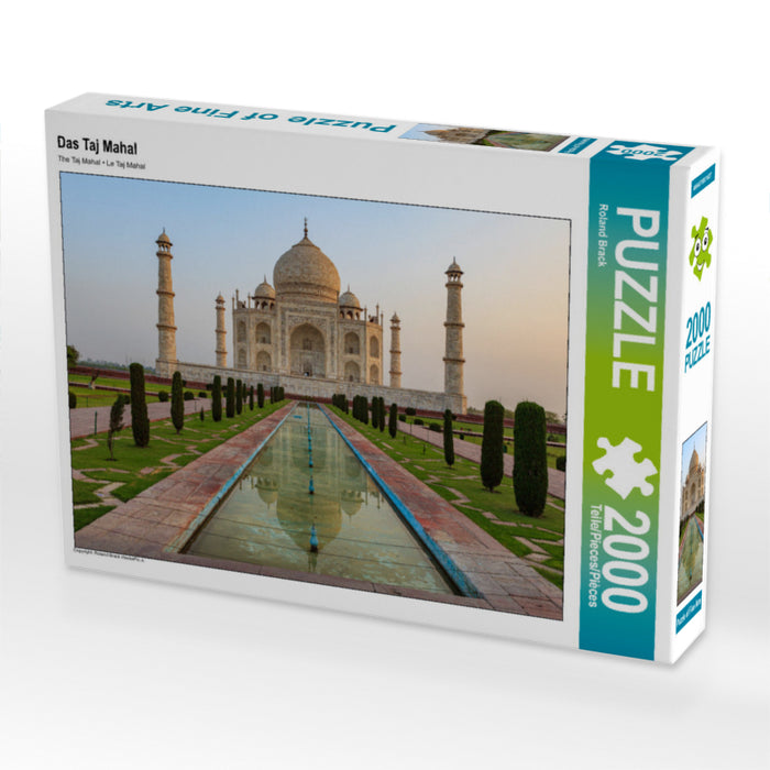 Das Taj Mahal 2000 Teile Puzzle quer - CALVENDO Foto-Puzzle'