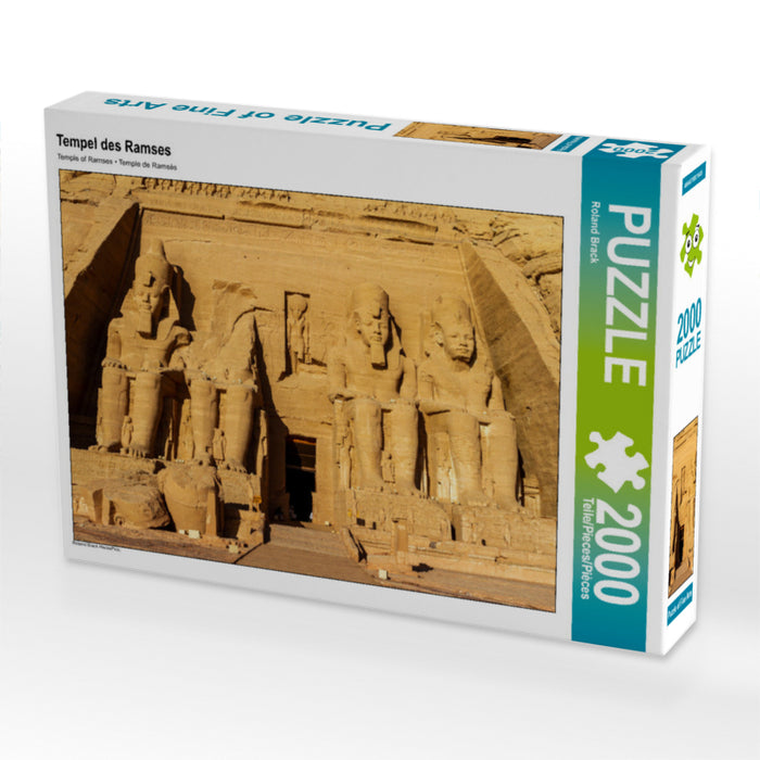 Temple of Ramses - CALVENDO photo puzzle 
