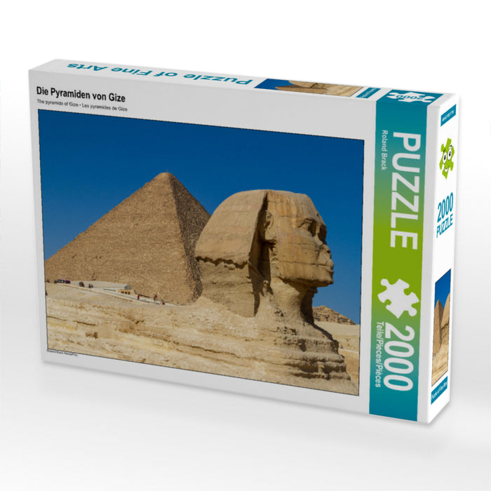 The Pyramids of Gize - CALVENDO photo puzzle 