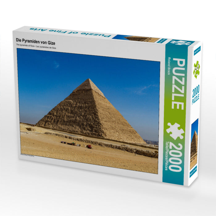 The Pyramids of Gize - CALVENDO photo puzzle 