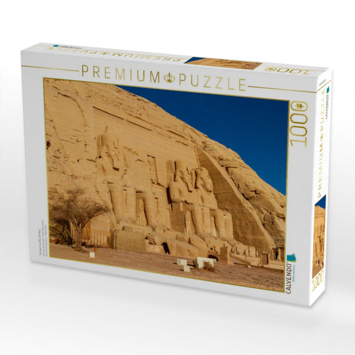 Tempel von Abu Simbel - CALVENDO Foto-Puzzle'
