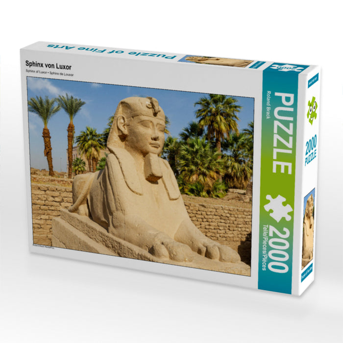 Sphinx of Luxor - CALVENDO photo puzzle 