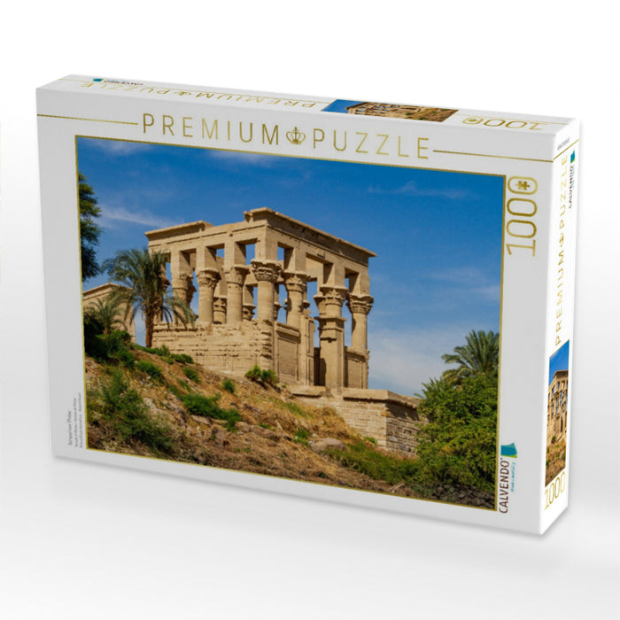 Tempel von Philae - CALVENDO Foto-Puzzle'